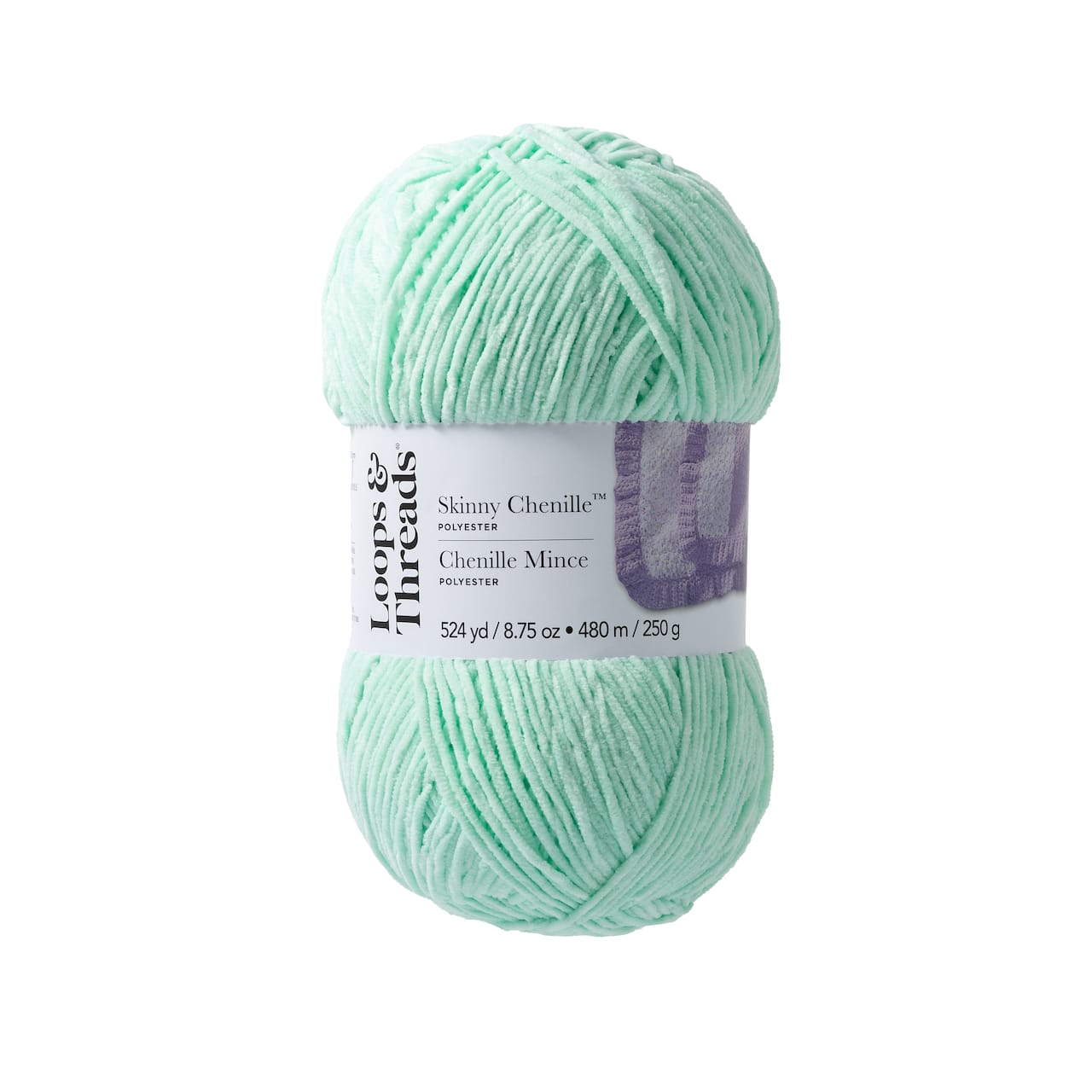 Laine Chenille mince de Loops & Threads